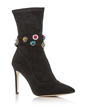 Kurt Geiger London Women's Sofia Embellished High Heel Booties