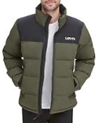 Levi's Logo-collar Puffer Jacket