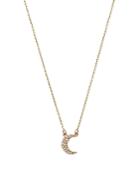 Moon & Meadow 14k Yellow Gold Diamond Crescent Moon Pendant Necklace, 18 - 100% Exclusive