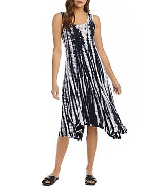 Karen Kane Tie Dye Handkerchief Dress