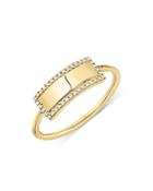 Moon & Meadow 14k Yellow Gold Diamond Bar Ring - 100% Exclusive
