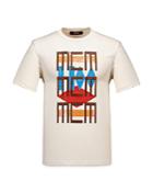 Mcm Geo Logo Graphic Tee