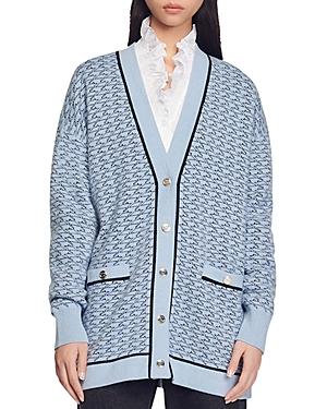 Sandro Preston Oversized Cardigan