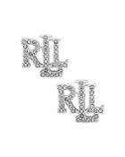 Ralph Lauren Logo Stud Earrings