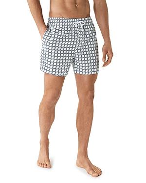 Reiss Bastian Wave Print Swim Shorts