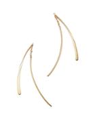 14k Yellow Gold Small Double Wire Dangle Earrings - 100% Exclusive