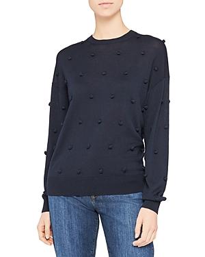 Theory Bobble Crewneck Sweater