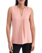 B Collection By Bobeau Rudy Pleat-back Top