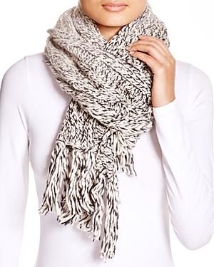 Ugg Australia Grand Meadow Novelty Cable Fringe Scarf