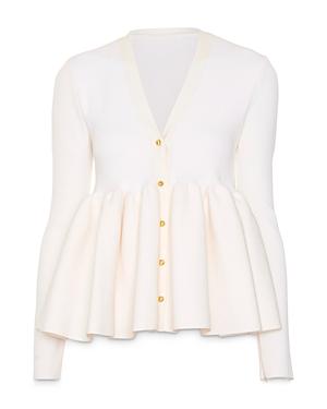 Lanvin Frill Waist Cardigan