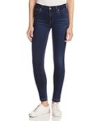 7 For All Mankind B(air) The Ankle Skinny Jeans In Dark Wash