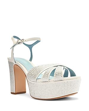 Schutz Women's Keefa Strappy Embellished Platform Sandals