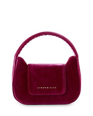 Simon Miller Retro Mini Velvet Top Handle Bag