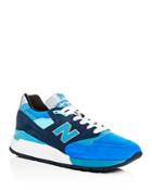New Balance Men's 998 Suede Lace Up Sneakers