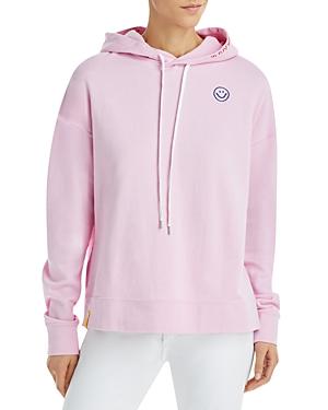 Kerri Rosenthal Mr. Smiley Embroidered Boyfriend Hoodie
