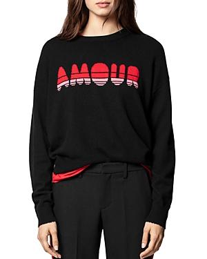 Zadig & Voltaire Gaby Cashmere Amour Sweater