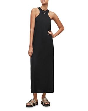 Allsaints Kuru Racer Front Maxi Dress