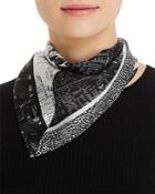 Allsaints Spitalfields Splice Silk Bandana