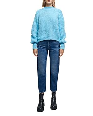 Maje Matalie Rib Knit Sweater