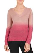 Gerard Darel Silver Dip-dyed Ombre Sweater
