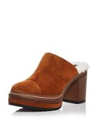 Aqua Women's Sasha Block Heel Clogs - 100% Exclusive