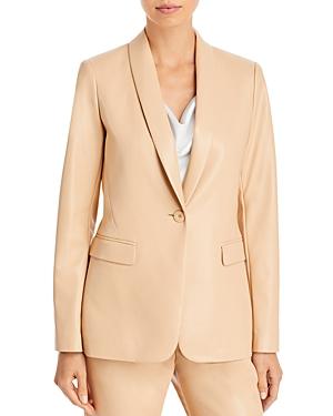 Alice And Olivia Macey Faux Leather Jacket