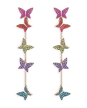 Swarovski Lilia Butterfly Drop Earrings