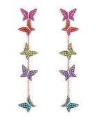 Swarovski Lilia Butterfly Drop Earrings