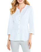 Nic And Zoe Cotton Bistro Shirt