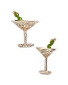 Baublebar Joined At The Sip Pave Martini Drop Earrings