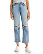 Hudson Remi High Rise Straight Jeans In Time To Time