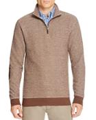 Brooks Brothers Birdseye Half-zip Sweater