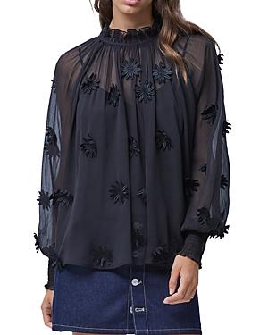 French Connection Aziza Lace Top