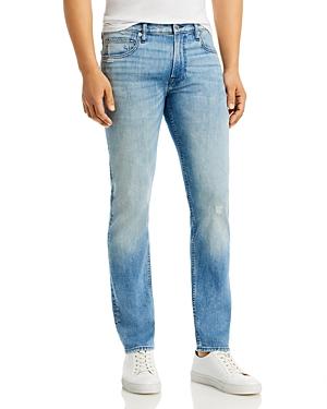 7 For All Mankind Slimmy Squiggle Slim Straight Jeans In New River