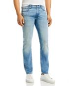 7 For All Mankind Slimmy Squiggle Slim Straight Jeans In New River