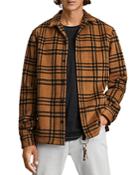 Allsaints Zenith Check Regular Fit Button Down Camp Shirt