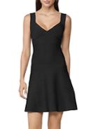 Herve Leger Icon Banded A-line Dress