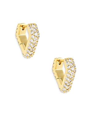 Kendra Scott Demi Cubic Zirconia Huggie Hoop Earrings