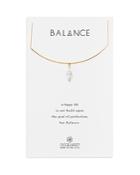 Dogeared Balance Pendant Necklace, 14