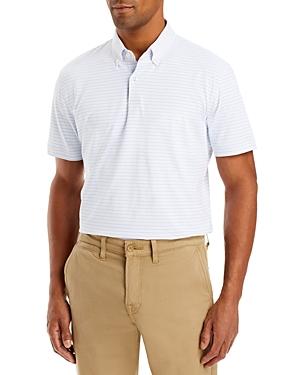 Peter Millar Duet 4-way Stretch Stripe Classic Fit Performance Polo Shirt