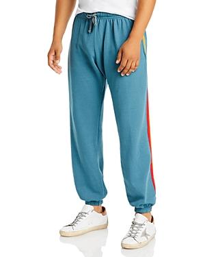 Aviator Nation Six Stripe Regular Fit Sweatpants