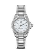 Tag Heuer Aquaracer 300m Quartz Stainless Steel Watch With Diamonds, 32mm