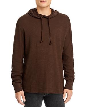 Rag & Bone Classic Flame Cotton Textured Hoodie