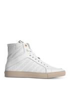 Zadig & Voltaire Women's Zv1747 Flash Perforated High Top Sneakers