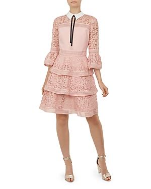 Ted Baker Starh Lace Tiered Dress