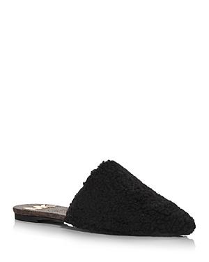 Michael Michael Kors Women's Renee Faux Fur Mule Slippers