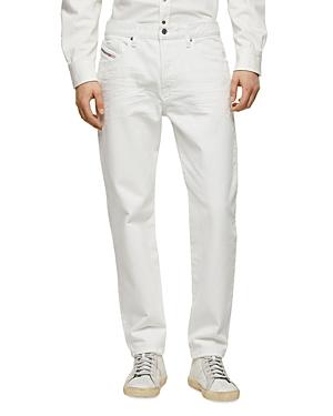 Diesel D-fining Straight Slim Jeans In White