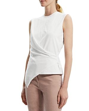 Theory Cross Drape Asymmetric Tee