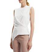 Theory Cross Drape Asymmetric Tee
