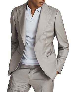 Reiss Hiked Single Breasted Wool Slim Fit Sport Coat